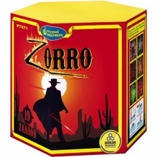 Р7471 батарея салютов "Zorro" (1" х 19 залп.) 