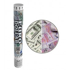Пневмохлопушка Dollar and Euro, 30 см